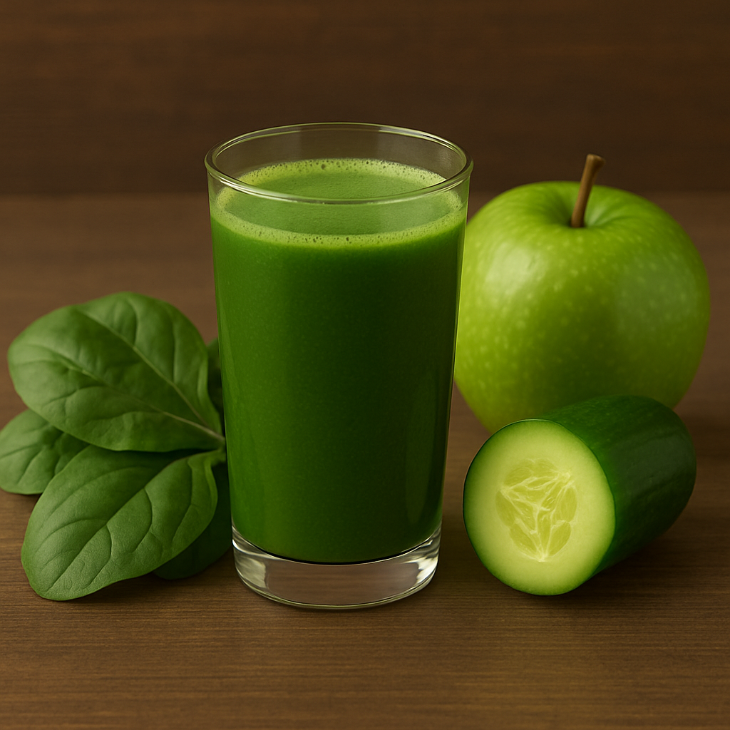 Spinach & Apple Juice