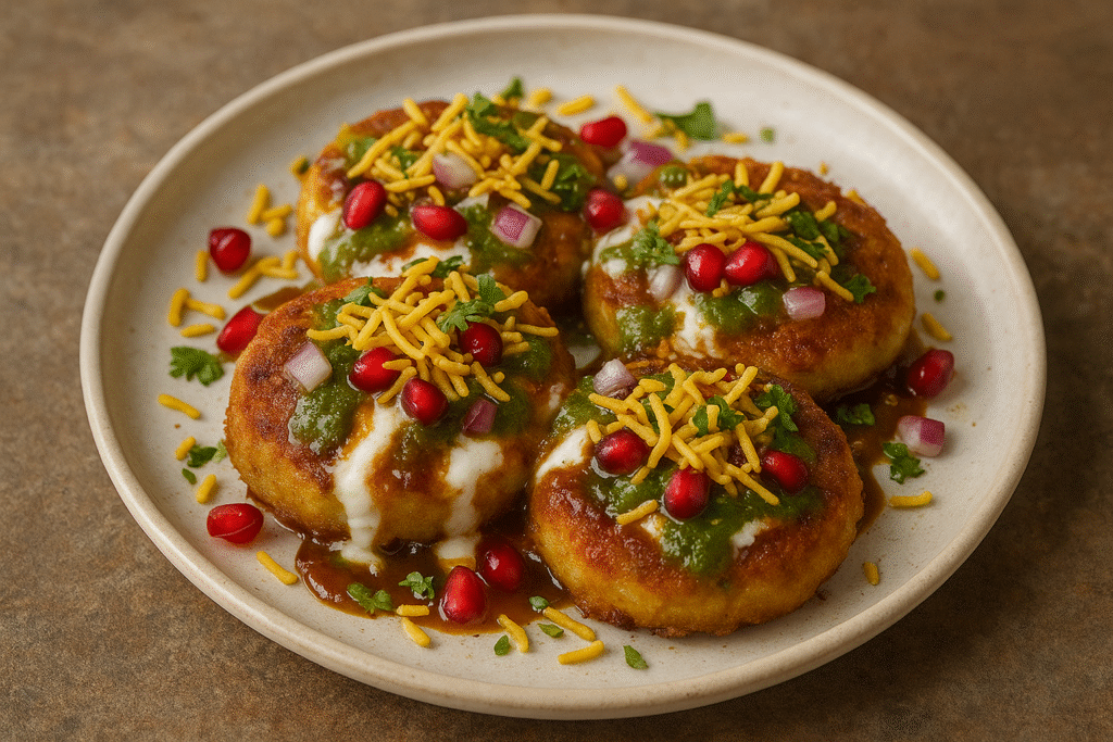 Aloo Tikki Chaat