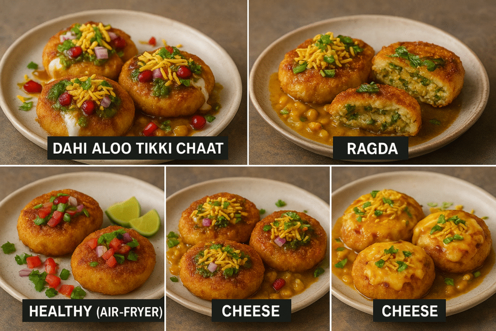 Aloo Tikki Chaat