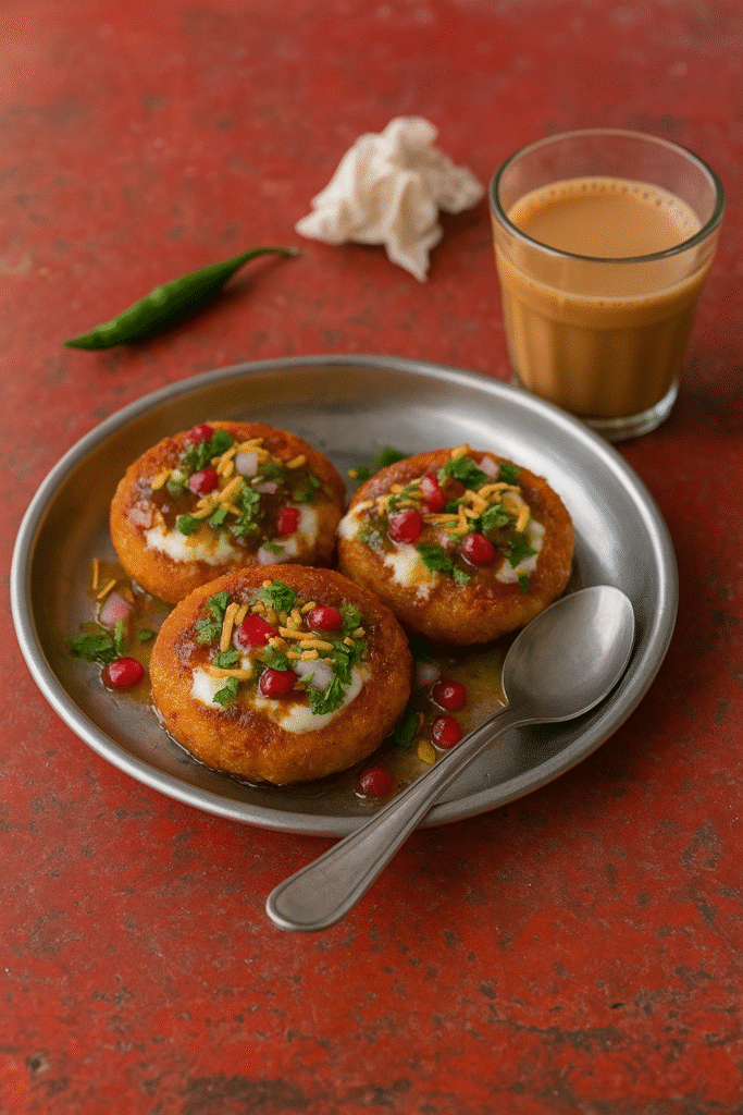 Aloo Tikki Chaat