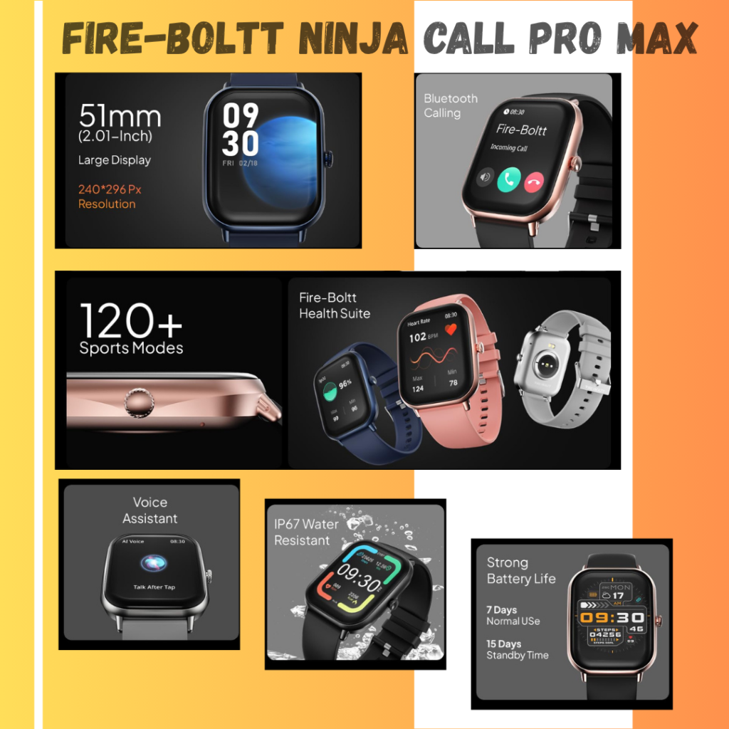 Fire-Boltt Ninja Call Pro Max